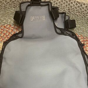 Duluth Trading Co Black and Gray front car seat covers— adjustable